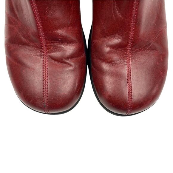 Esprit Women's Burgundy Jules Side Zip Ankle Boot US 4 - Picture 12 of 13